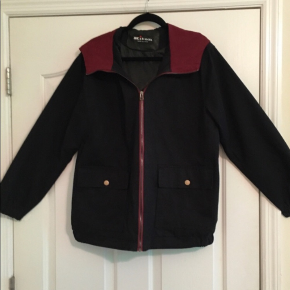 Black Kiton Winbreaker